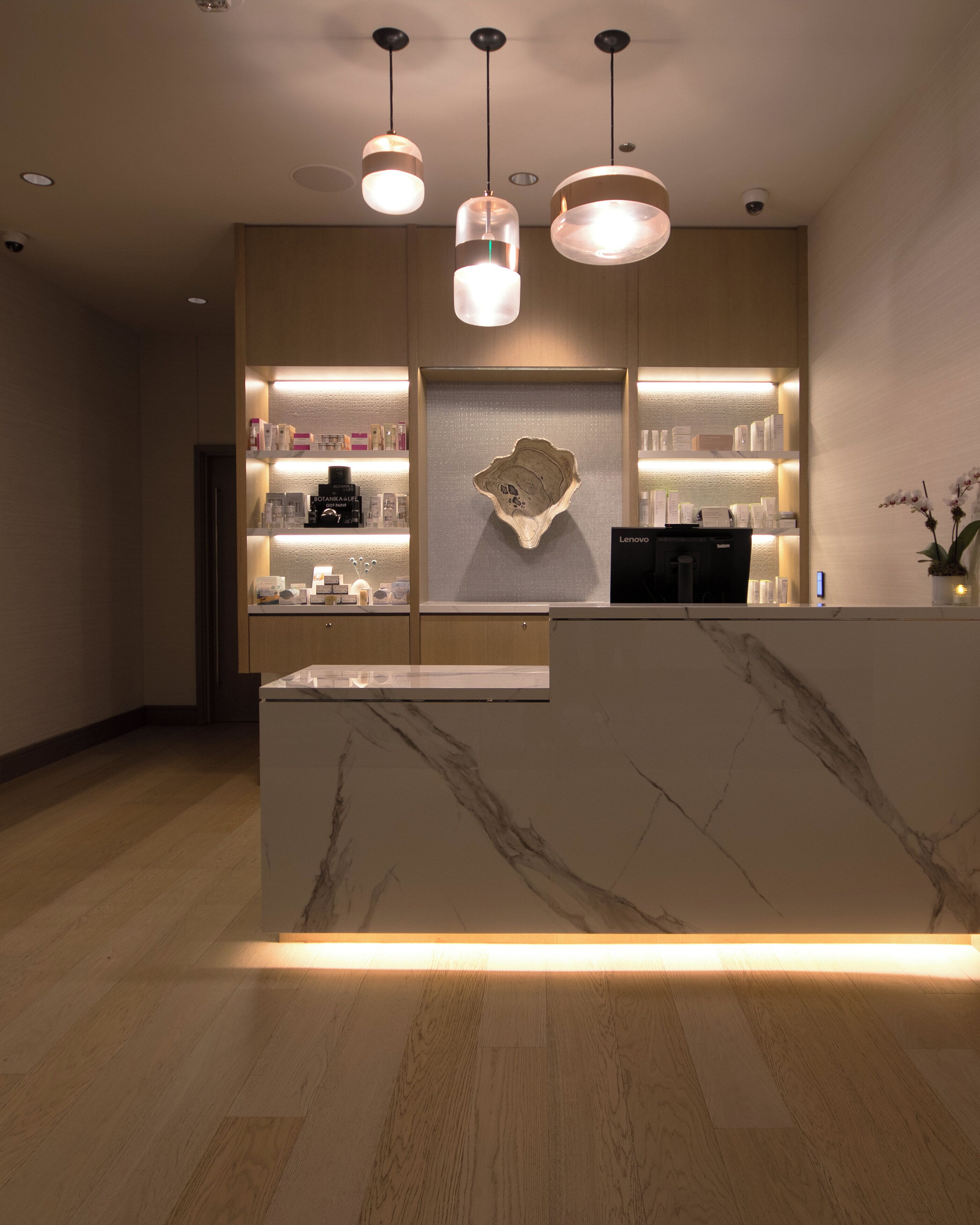 Deep-tissue massages, Swedish massages, facials, 5 treatment rooms