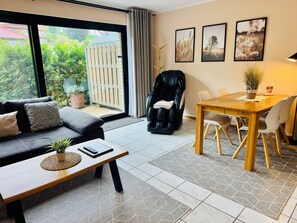 Smart-TV, Bücher, Videothek