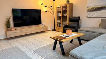 Smart TV, books, video library