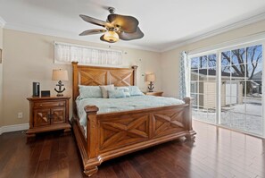 3 sovrum, skrivbord, strykjärn/strykbräda och wi-fi