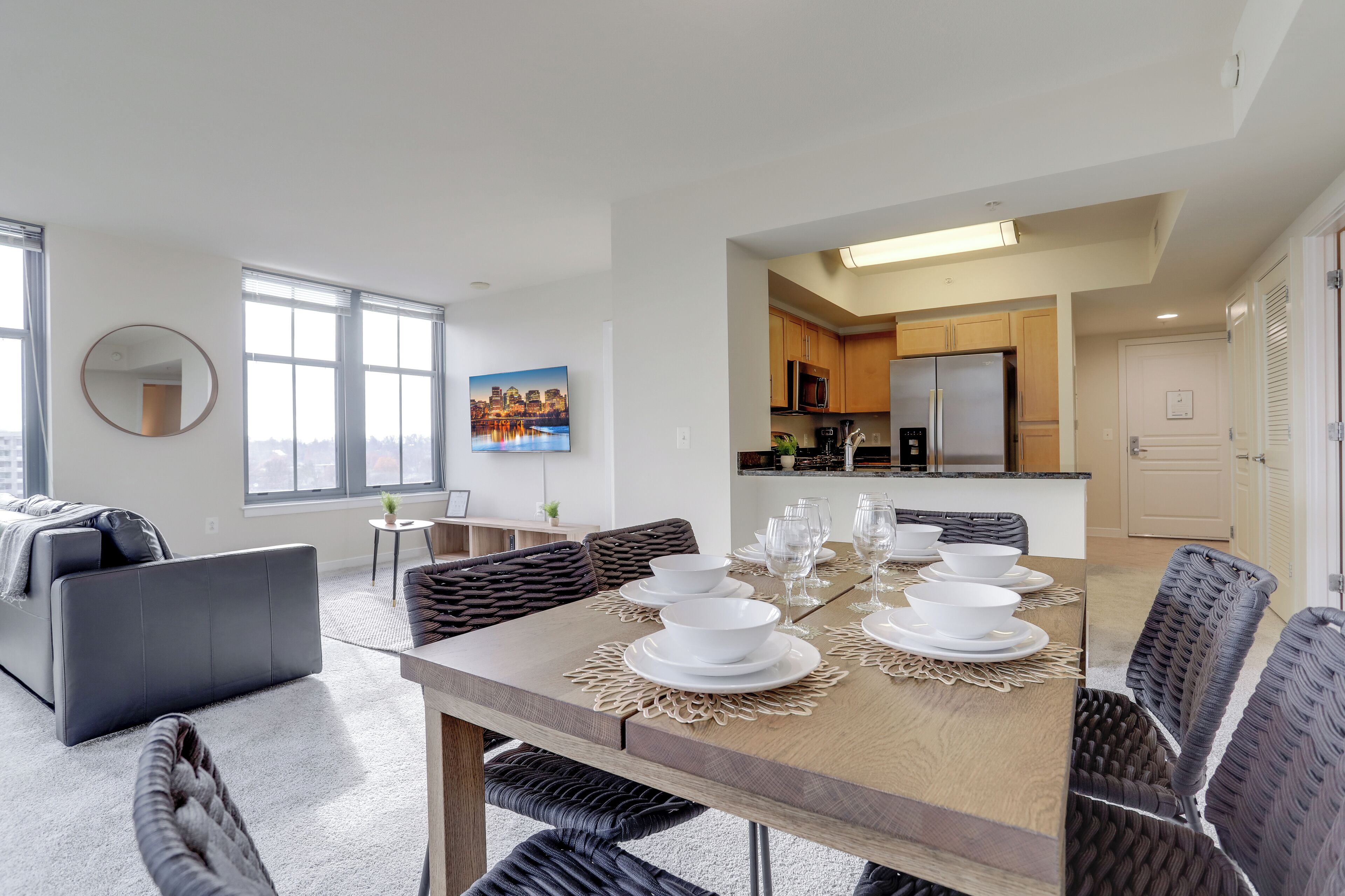 Appartement Confort, 2 chambres | Salle à manger