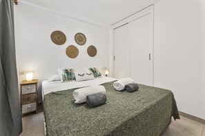 2 soveværelser, strygejern/strygebræt, gratis Wi-Fi, sengetøj