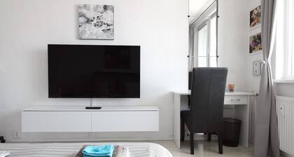 Small one room apartment with balcony