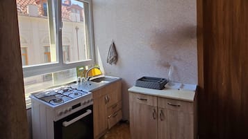 Lemari es kecil dan microwave (berdasarkan permintaan)