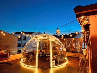 Istanbul Gem: 3-Bedroom Apartment with Panoramic Terrace and Iconic Sea Views