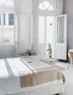 Chambre Luxe Double ou avec lits jumeaux, 1 chambre, terrasse, vue ville