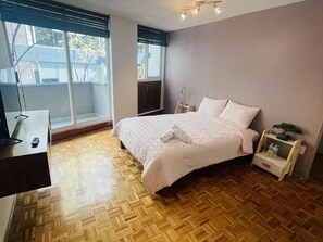 Habitación doble Confort, 1 habitación | Tabla de planchar con plancha y wifi gratis