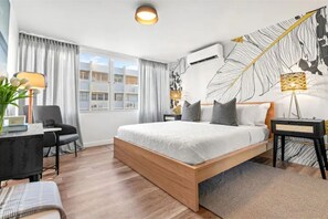 1 chambre, fer et planche à repasser, lit parapluie, Wi-Fi gratuit