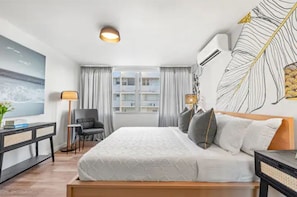 1 bedroom, iron/ironing board, travel crib, free WiFi