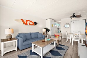 TV connectée, cheminée