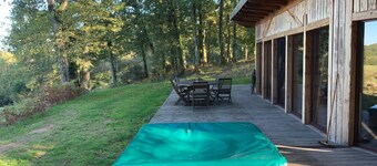 eco-gîte with SPA in the heart of nature, horse riding, Limousin