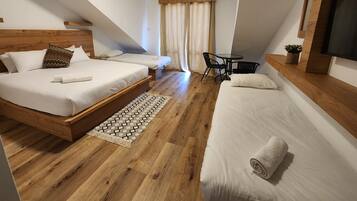 Deluxe-Studio, Balkon, Bergblick