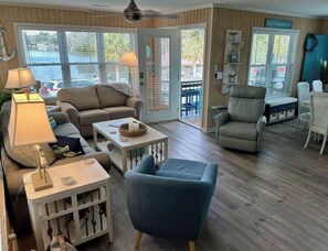 Smart TV, video games, stereo, offices