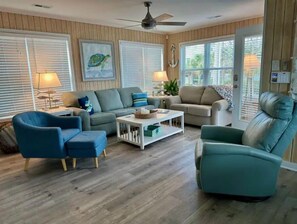 Smart TV, video games, stereo, offices