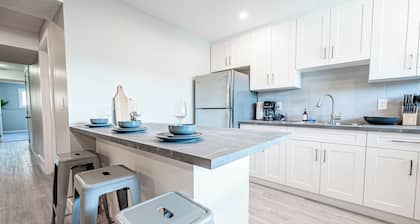 Newly Renovated Inner City 2BR Suite Minutes to DT