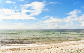Nära stranden och fiske