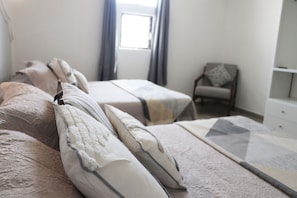 Individually decorated, individually furnished, free WiFi, bed sheets