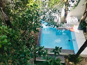 Alberca al aire libre 