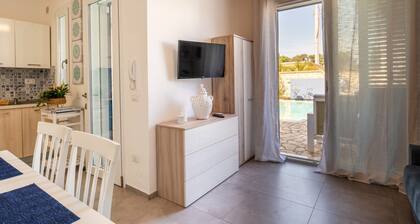 VILLINO LORENZO for Rent 3 min from Porto Cesareo with Pool