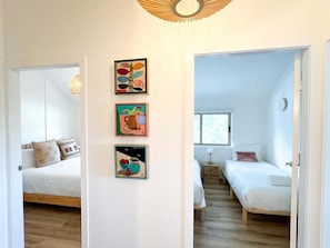 3 bedrooms, desk, iron/ironing board, WiFi