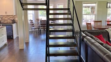 TV connectée, cheminée