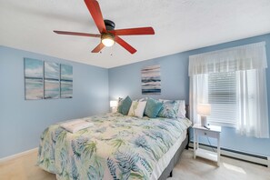 4 soverom, skrivebord, strykejern/-brett og internettilgang