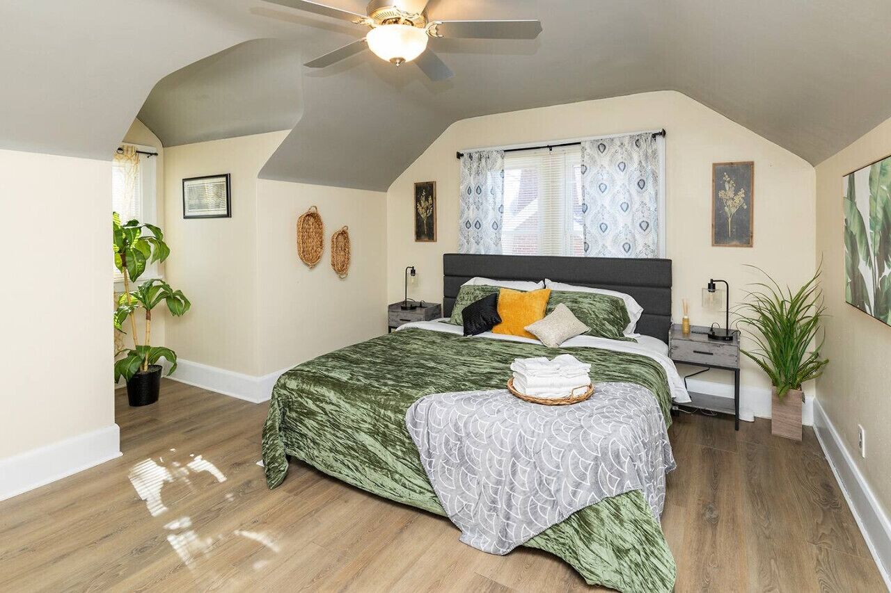 Strykejern/-brett, wi-fi (inkludert) og sengetøy