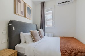 1 soverom, strykejern/-brett, wi-fi og sengetøy