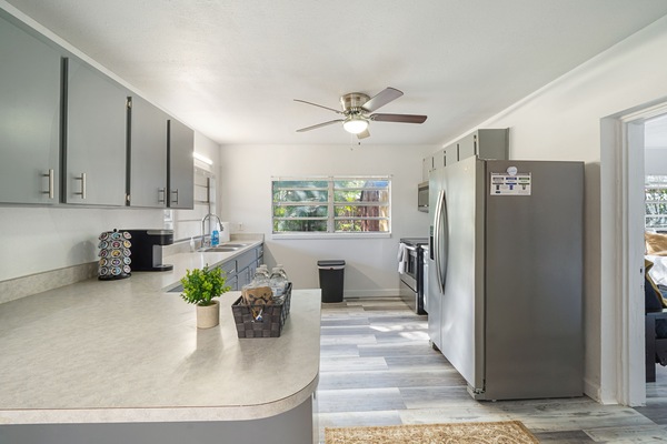 Frigorífic, microones, forn i placa de cuina