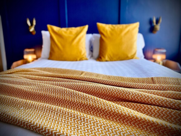 3 soverom, strykejern/-brett, wi-fi og sengetøy