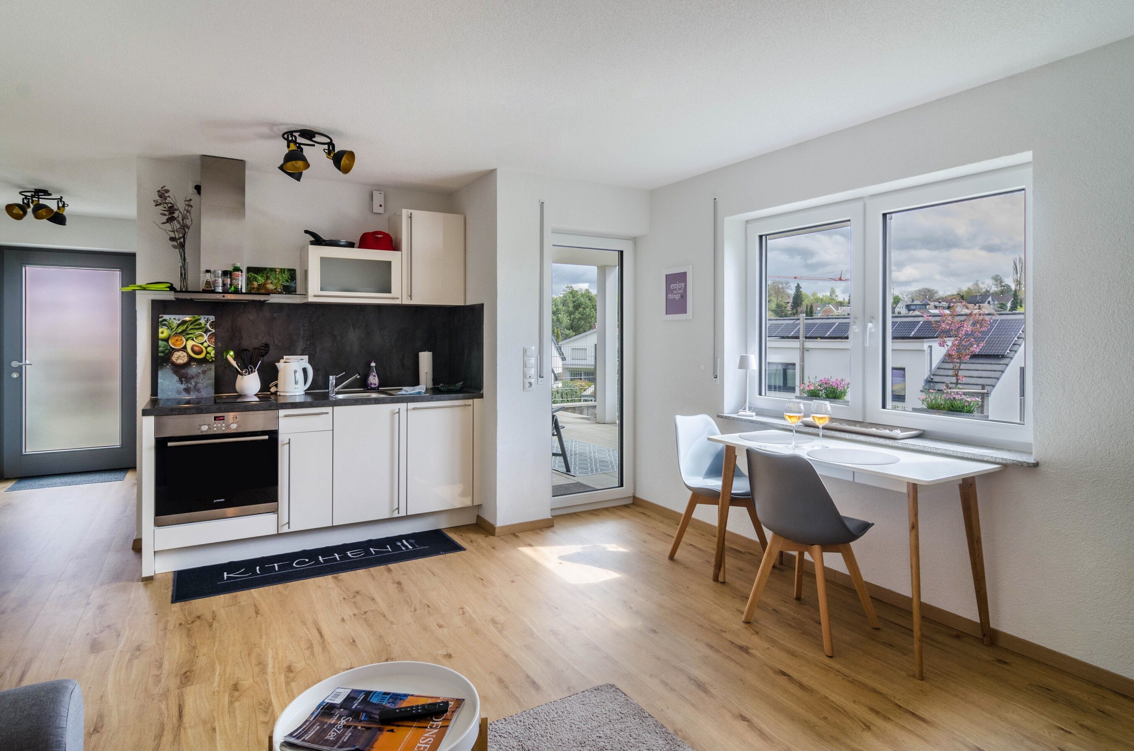 Kühlschrank, Ofen, Herdplatte, Geschirrspüler