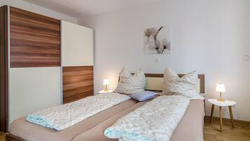 1 Schlafzimmer, kostenloses WLAN, Bettwäsche