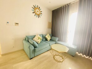 Apartamento panorámico | Zona de estar