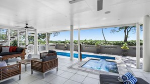 Pool - Belle Escapes SeaChange at Clifton beach Luxury Beachfront Home (Clifton Beach)