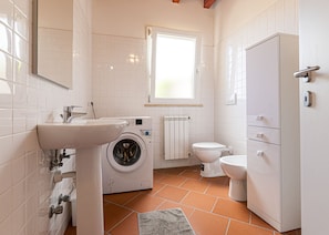 Shower, hair dryer