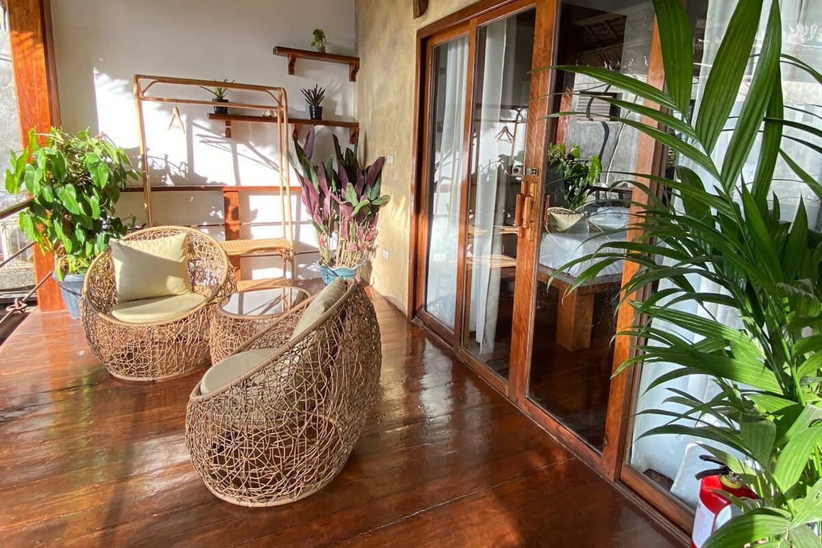 Deluxe Double Room with Balcony | Intérieur