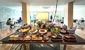 Kontinental morgenmad hver dag (490 THB pr. person)