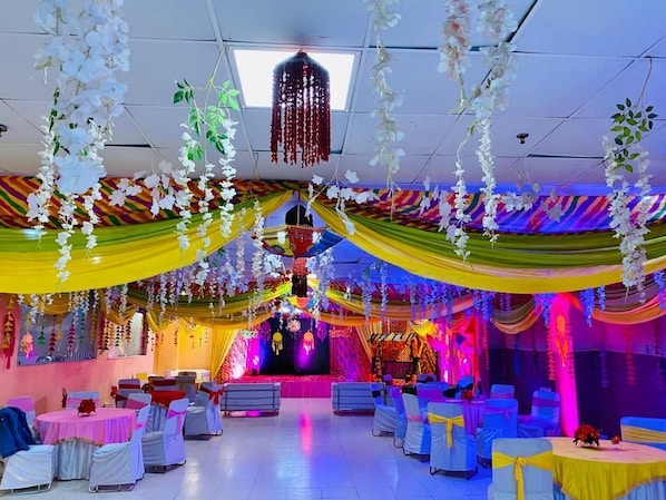 Espace banquet en plein air