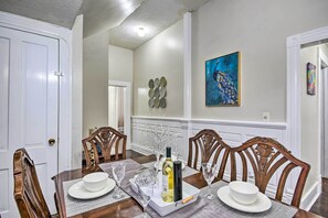 Dining - Bright Augusta Vacation Rental, 2 Mi to Riverwalk! (Augusta)
