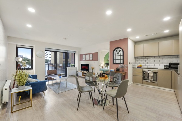 Spacious living area