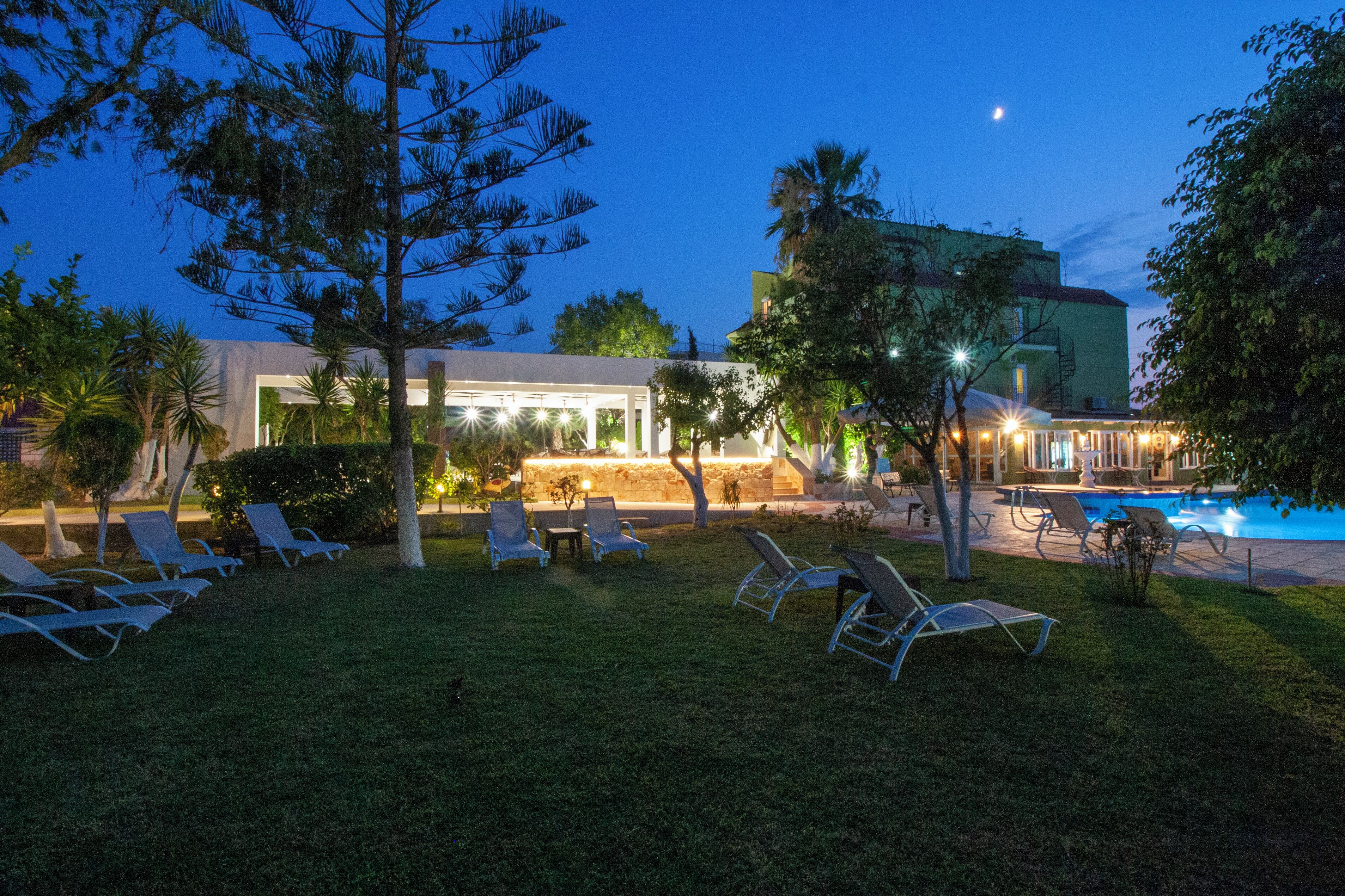 Overnattingsstedets uteområder