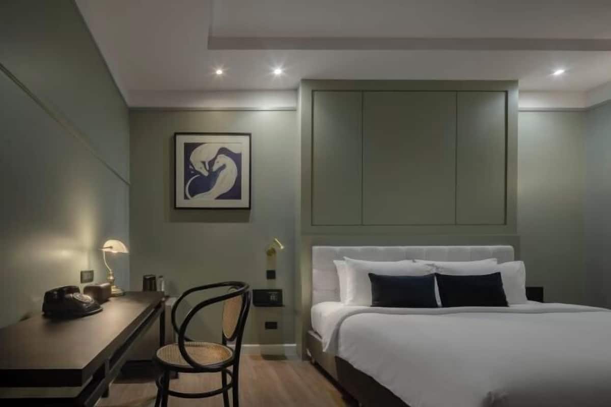 1 phòng ngủ, minibar với thức ăn, đồ uống miễn phí, trang trí khác biệt