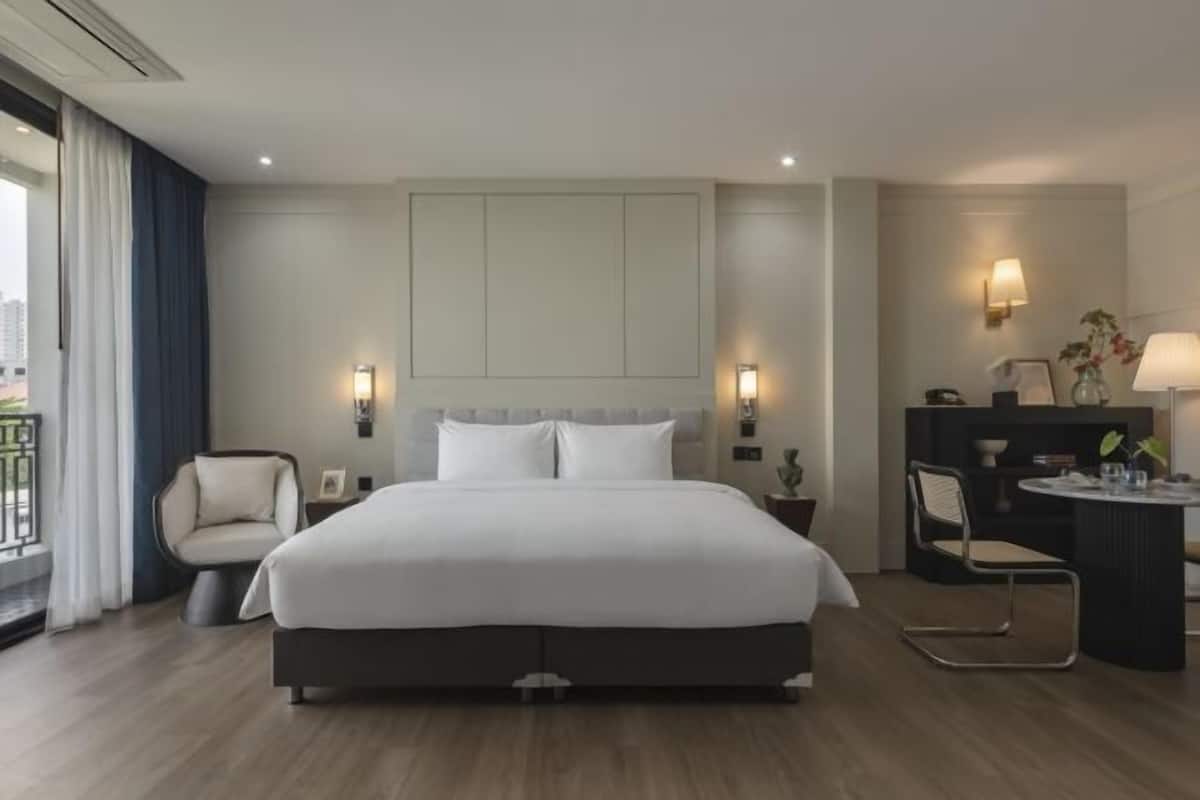 1 phòng ngủ, minibar với thức ăn, đồ uống miễn phí, trang trí khác biệt