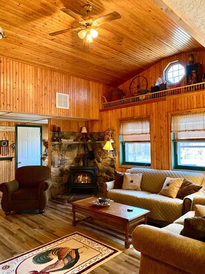 スマートテレビ、暖炉