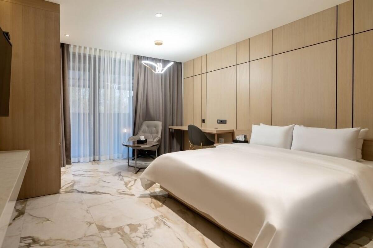 Wifi gratis, decoración individual, mobiliario individual y ropa de cama