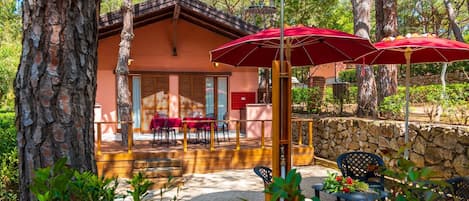 Premium-Bungalow | Terrasse/Patio