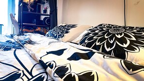 Studio, 1 Queen-Bett | Kostenloses WLAN, Bettwäsche