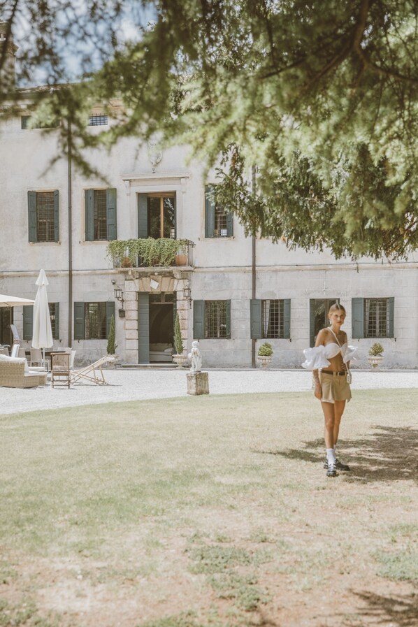 Façade de l’hébergement