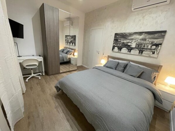 1 Schlafzimmer, kostenloses WLAN, Bettwäsche