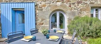 600m beach Saint-Suliac- Cottage for 4